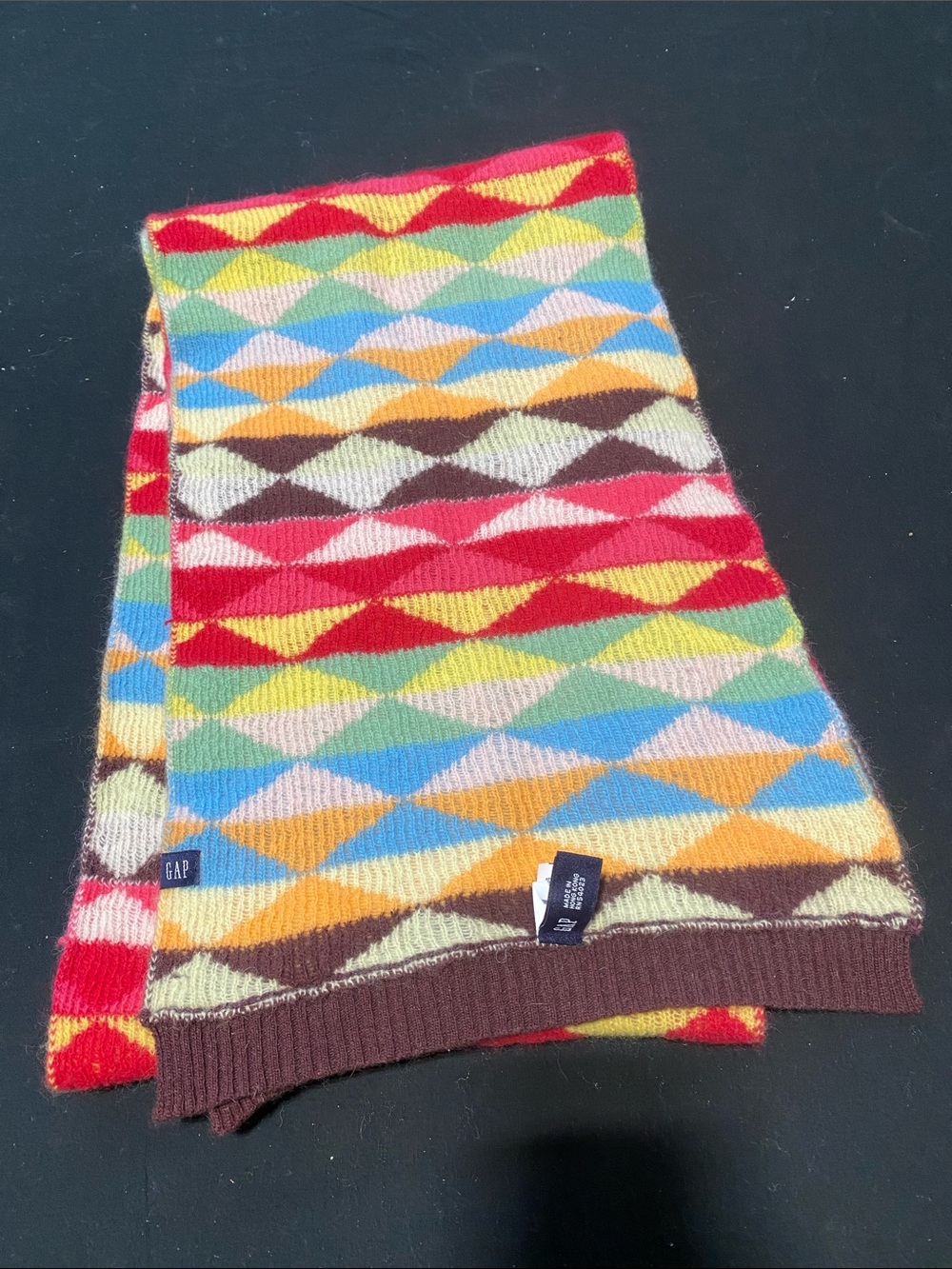 GAP scarf lambswool angora rabbit hair wool